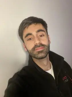 Input photo before AI headshot